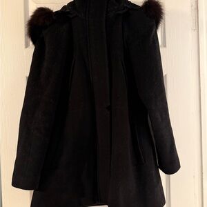 Sachi wool coat